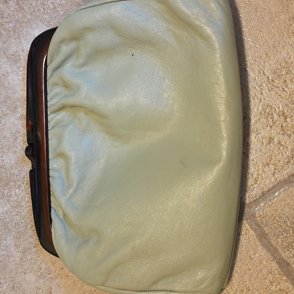 Italy Leather Clutch